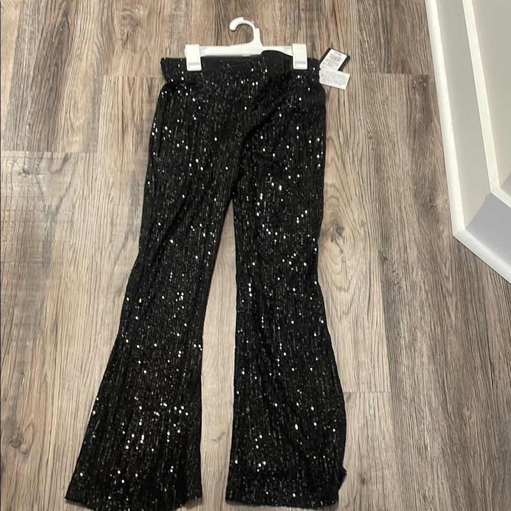 Art Class Black Sequin Pants